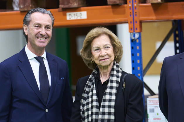 February 10, 2026, Basauri, Basque Country, Spain: Queen Sofia of Spain visits Bizkaia Food Bankining on February 10, 2026 in Basauri, Spain Basauri Spain  - ZUMAg15_ 20260210_zaf_g15_082 Copyright: xJackxAbuinx