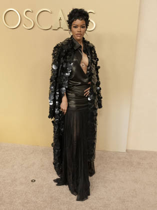 February 10, 2026, Beverly Hills, California, USA: American musician, actress, and director TEYANA TAYLOR attends the 98th Oscars Nominees Luncheon. Beverly Hills USA - ZUMAb173 20260210_aap_b173_168 Copyright: xBillyxBennightx