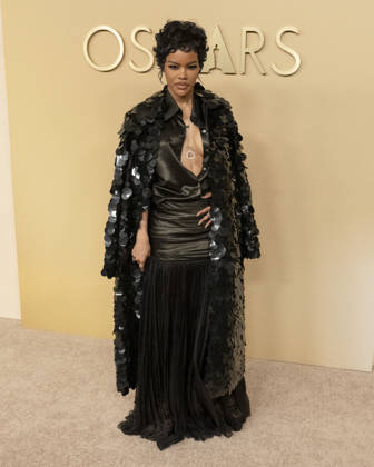 February 10, 2026, Beverly Hills, California, USA: American musician, actress, and director TEYANA TAYLOR attends the 98th Oscars Nominees Luncheon. Beverly Hills USA - ZUMAb173 20260210_aap_b173_167 Copyright: xBillyxBennightx