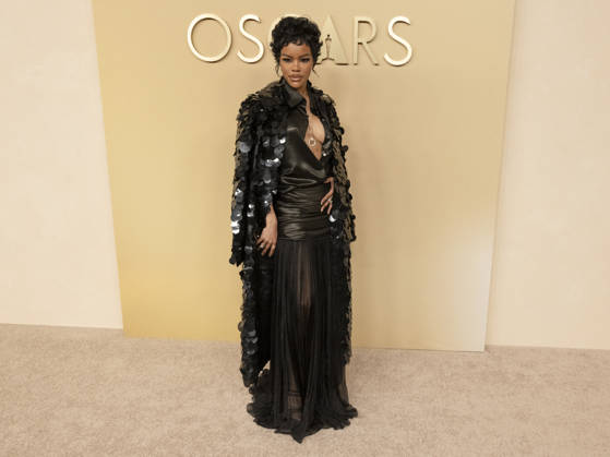 February 10, 2026, Beverly Hills, California, USA: American musician, actress, and director TEYANA TAYLOR attends the 98th Oscars Nominees Luncheon. Beverly Hills USA - ZUMAb173 20260210_aap_b173_172 Copyright: xBillyxBennightx