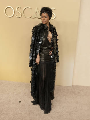 February 10, 2026, Beverly Hills, California, USA: American musician, actress, and director TEYANA TAYLOR attends the 98th Oscars Nominees Luncheon. Beverly Hills USA - ZUMAb173 20260210_aap_b173_197 Copyright: xBillyxBennightx