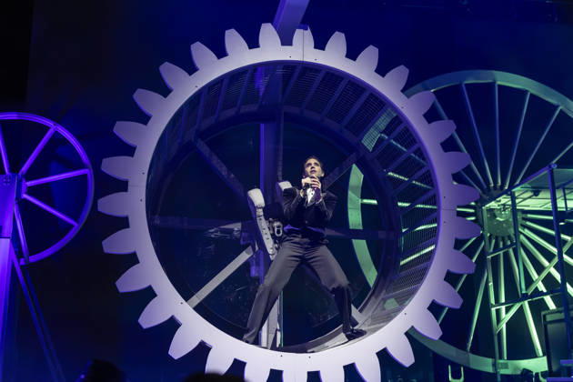 Mika performs at AO Arena Manchester Mika performs at AO Arena Manchester, England, 11th February 2026 as part of his Spinning Out tour, Credit:Mike Gray Avalon  Copyright: xMikexGrayx xAvalonx 1074175437