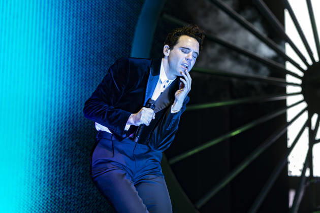 Mika performs at AO Arena Manchester Mika performs at AO Arena Manchester, England, 11th February 2026 as part of his Spinning Out tour, Credit:Mike Gray Avalon  Copyright: xMikexGrayx xAvalonx 1074175489