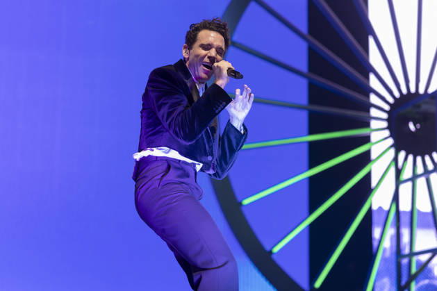 Mika performs at AO Arena Manchester Mika performs at AO Arena Manchester, England, 11th February 2026 as part of his Spinning Out tour, Credit:Mike Gray Avalon  Copyright: xMikexGrayx xAvalonx 1074175496