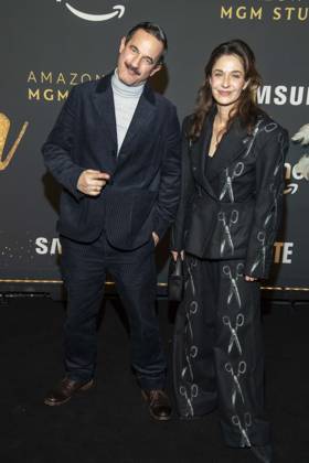 Sönke Soenke Möhring Moehring and Anne Werner actors as guests on the black carpet at the premiere photocall A NIGHT TO REMEMBER by Prime Video and Amazon MGM Studios at the 76 Berlinale on Wednesday February 11, 2026 at Von Greifswald in Berlin Berlin Germany