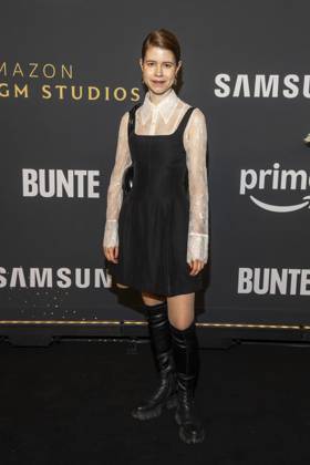 Luise Aschenbrenner as a guest on the black carpet at the premiere photocall A NIGHT TO REMEMBER by Prime Video and Amazon MGM Studios at the 76 Berlinale on Wednesday, February 11, 2026 at Von Greifswald in Berlin Berlin Germany