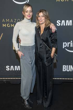 Judith Richter and Valerie Niehaus actress as guests on the black carpet at the premiere photocall A NIGHT TO REMEMBER by Prime Video and Amazon MGM Studios at the 76 Berlinale on Wednesday, February 11, 2026 at Von Greifswald in Berlin Berlin Germany