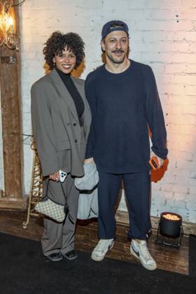 Aminata Belli and Fahri YardÄ±m actors as guests on the black carpet at the premiere photocall A NIGHT TO REMEMBER by Prime Video and Amazon MGM Studios at the 76th Berlinale on Wednesday, February 11, 2026 at Von Greifswald in Berlin Berlin Germany