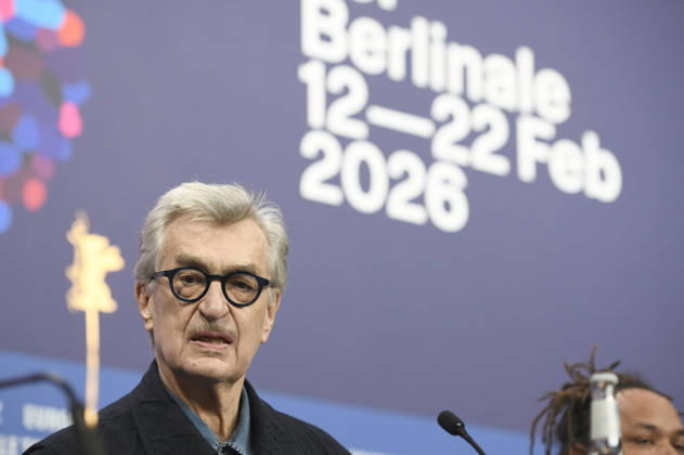 Wim Wenders at the press conference of the international jury at the Berlinale 2026 76 Berlin International Film Festival at the Hotel Grand Hyatt Berlin, 12 02 2026 Foto:xC.xNiehausx xFuturexImagex jury_6233