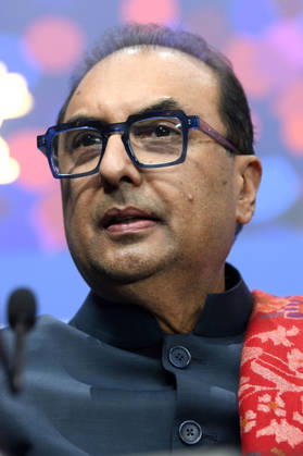 Shivendra Singh Dungarpur at the press conference of the international jury at the Berlinale 2026 76 Berlin International Film Festival at the Hotel Grand Hyatt Berlin, 12 02 2026 Foto:xC.xNiehausx xFuturexImagex jury_6240