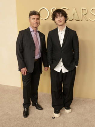 February 10, 2026, Beverly Hills, California, USA: Australian cinematographer DION BEEBE and AXIL BEEBE attend the 98th Oscars Nominees Luncheon. Beverly Hills USA - ZUMAb173 20260210_aap_b173_611 Copyright: xBillyxBennightx