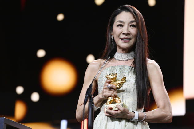 Michelle Yeoh at the presentation of the Honorary Golden Bear for Lifetime Achievement during the Opening Ceremony of the Berlinale 2026 76 Berlin International Film Festival at the Berlinale Palast Berlin, 12 02 2026 Foto:xN.xKubelkax xFuturexImagex ehrenbaer_6205