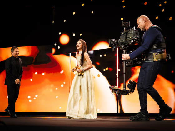 Opening Ceremony , Berlinale Palast , Berlin, Germany Michelle Yeoh accepts the Honorary Golden Bear during the Opening Ceremony for the Berlinale (Berlin Film Festival) at Berlinale Palast , Berlin, , Germany on 12 February 2026., Credit:Julie Edwards Avalon  Copyright: xJuliexEdwardsx xAvalonx 1074485375