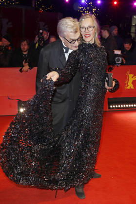 Wim Wenders with his wife Donata Wenders at the No Good Men premiere at the 76th Berlin International Film Festival in the Berlinale Palast, Berlin, 12 02 2026 Foto:xC.xTamckex xFuturexImagex opening_6706