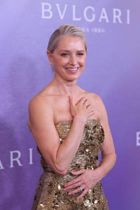 February 12, 2026, Los Angeles, California, USA: Katherine LaNasa at the 28th Costume Designers Guild Awards on Thursday February 12, 2026 at the Ebel Theater in Los Angeles, California. JAVIER ROJAS PI Los Angeles USA - ZUMAp124 20260212_zaa_p124_001 Copyright: xJavierxRojasx