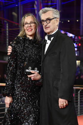 Wim Wenders with his wife Donata Wenders at the festival opening with the premiere of the feature film No Good Men at the Berlinale 2026 76 Berlin International Film Festival in the Berlinale Palast Berlin, 12 02 2026 Foto:xN.xKubelkax xFuturexImagex opening_6845