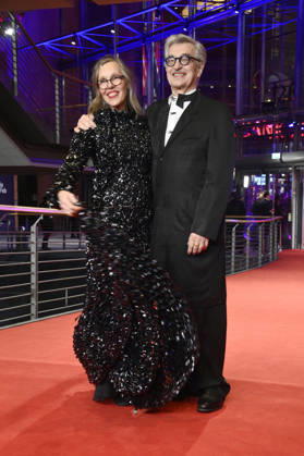 Wim Wenders with his wife Donata Wenders at the festival opening with the premiere of the feature film No Good Men at the Berlinale 2026 76 Berlin International Film Festival in the Berlinale Palast Berlin, 12 02 2026 Foto:xN.xKubelkax xFuturexImagex opening_7209