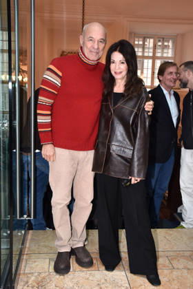 Heiner Lauterbach and Iris Berben at the reception of the FFF Film Fernseh Fonds Bayern as part of the 76 Berlinale on 13 02 2026 in Berlin FFF Berlinale Reception 2026 in Berlin