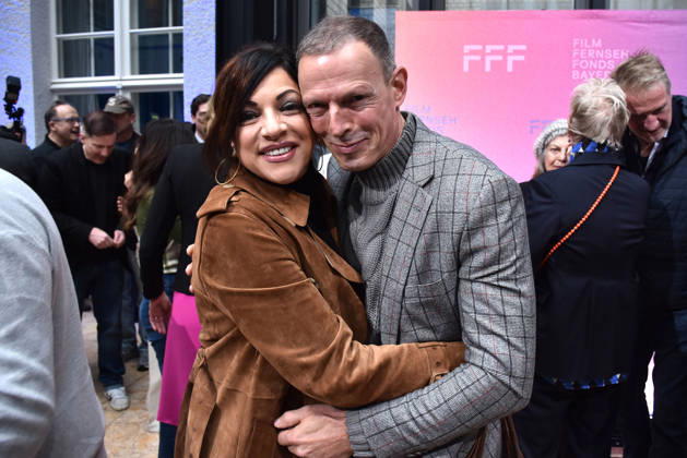 Alice Brauner and Michael Zechbauer at the reception of the FFF Film Fernseh Fonds Bayern as part of the 76 Berlinale on 13 02 2026 in Berlin FFF Berlinale Reception 2026 in Berlin