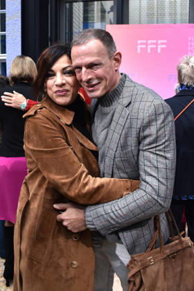 Alice Brauner and Michael Zechbauer at the reception of the FFF Film Fernseh Fonds Bayern as part of the 76 Berlinale on 13 02 2026 in Berlin FFF Berlinale Reception 2026 in Berlin
