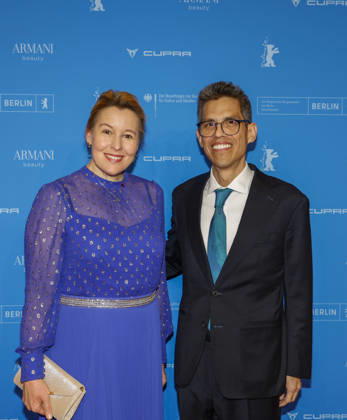 Franziska Giffey, S E Francisco Quiroga Ambassador of Mexico at the opening of the 76th Berlinale International Film Festival with the No Good Men Film Premiere on 12 02 2026 at the Berlinale Palast Berlin