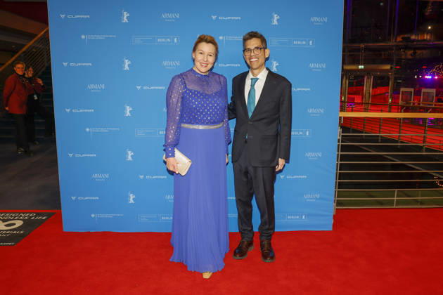 Franziska Giffey, S E Francisco Quiroga Ambassador of Mexico at the opening of the 76th Berlinale International Film Festival with the No Good Men Film Premiere on 12 02 2026 at the Berlinale Palast Berlin