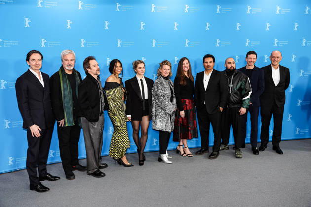 Berlin Berlinale, 76 Berlin International Film Festival 2026 Photo Call GOOD LUCK, HAVE FUN, DON™T DIE 2 v Left Gore Verbinski Director Director Sam Rockwell Actor Actor Zazie Beetz Actress Actor Haley Lu Richardson Actre Copyright: xEibner-Pressefoto RogerxBuerkex EP_RBE