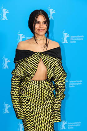 Berlin Berlinale, 76 Berlin International Film Festival 2026 Photo Call Fun shoot GOOD LUCK, HAVE FUN, DON™T DIE Zazie Beetz Actress Actor Berlinale, 76 Berlin International Film Festival 2026, 13 02 2026 Press Photo Roger Buerke Copyright: xEibner-Pressefoto RogerxBuerkex EP_RBE