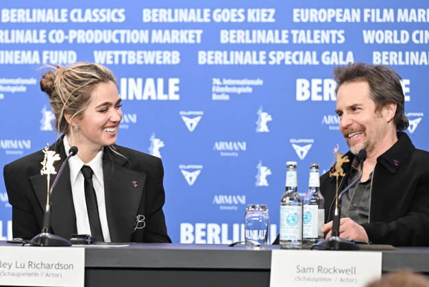 76th Berlinale International Film Festival Good Luck, Have Fun, Don t Die press conference at Grand Hyatt Hotel Featuring: Haley Lu Richardson, Sam Rockwell Where: Berlin, Germany When: 13 Feb 2026 Credit: Cover Images EDITORIAL USE ONLY. NOT FOR USE BY NEWSPAPERS BASED IN THE UK. Copyright: xx coverimg55465839