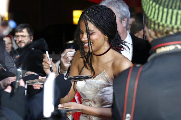 Zazie Beetz at the premiere of the feature film Good Luck, Have Fun, Don t Die at the Berlinale 2026 76 Berlin International Film Festival at the Zoo Palast Berlin, 13 02 2026 Foto:xC.xTamckex xFuturexImagex luck_6324
