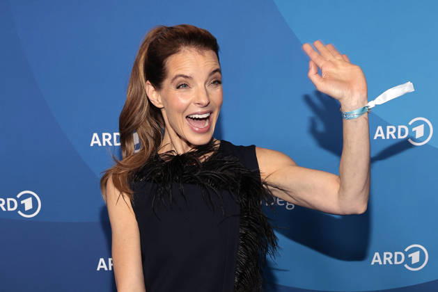 Yvonne Catterfeld at the ARD Blue Hour as part of the 76 Berlinale on 13 02 2026 in Berlin ARD Blue Hour in Berlin