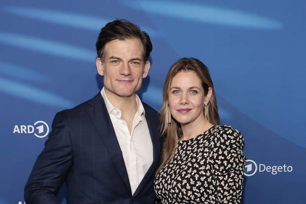 Torben Liebrecht and Felicitas Woll at the ARD Blue Hour as part of the 76 Berlinale on 13 02 2026 in Berlin ARD Blue Hour in Berlin