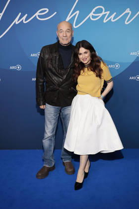 Heiner Lauterbach and Viktoria Lauterach at the ARD Blue Hour as part of the 76 Berlinale on 13 02 2026 in Berlin ARD Blue Hour in Berlin