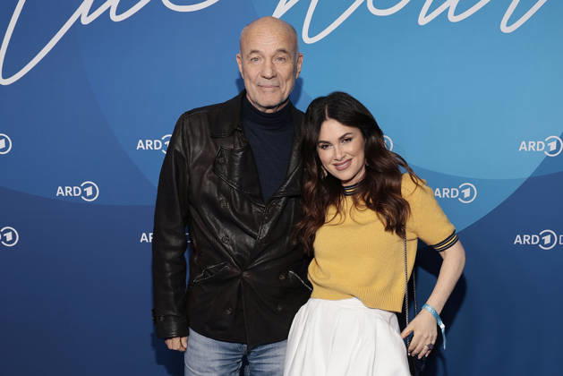 Heiner Lauterbach and Viktoria Lauterach at the ARD Blue Hour as part of the 76 Berlinale on 13 02 2026 in Berlin ARD Blue Hour in Berlin