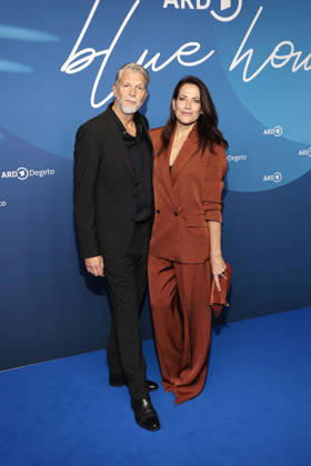 Kai Wiesinger and Bettina Zimmermann at the ARD Blue Hour as part of the 76 Berlinale on 13 02 2026 in Berlin ARD Blue Hour in Berlin