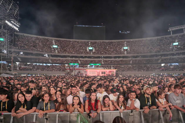 Buenos Aires, February 13, 2026 Puerto Rican singer Bad Bunny, performs his first show at the River Plate Stadium in Argentina during his tour, Debi tirar mas fotos UNAR AGENCY via Aton Chile, Buenos Aires Argentina Aton 1124847  Copyright: UNARxAGENCYxviaxAtonxChile