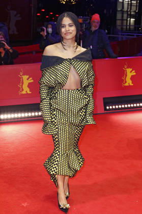 Zazie Beetz at the photocall for the feature film Good Luck, Have Fun, Don t Die at the Berlinale 2026 76 Berlin International Film Festival on the Red Carpet of the Berlinale Palast Berlin, 13 02 2026 Foto:xC.xTamckex xFuturexImagex fun_6223