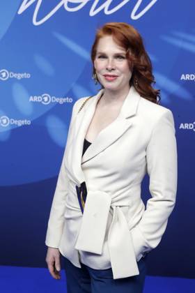 Henny Reents, at the ARD BLUE HOUR 2026, Party for the 76th Berlin International Film Festival, Berlinale, at the Telegraphenamt in Berlin, Red Carpet,