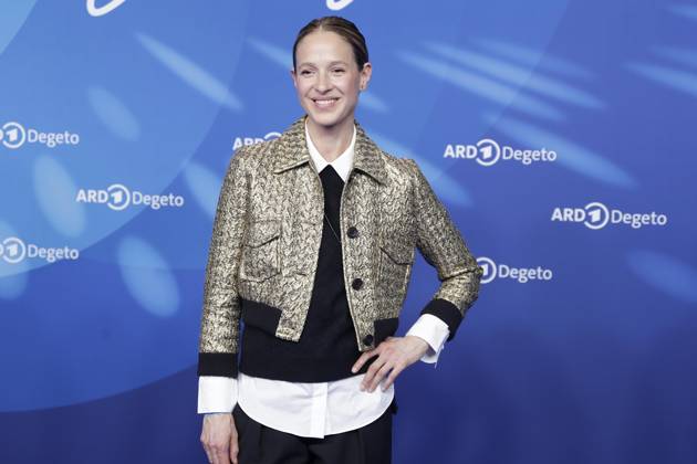 Lisa Bitter, at the ARD BLUE HOUR 2026, Party for the 76th Berlin International Film Festival, Berlinale, at the Telegraphenamt in Berlin, Red Carpet,