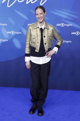 Lisa Bitter, at the ARD BLUE HOUR 2026, Party for the 76th Berlin International Film Festival, Berlinale, at the Telegraphenamt in Berlin, Red Carpet,