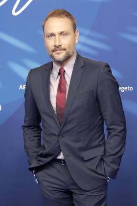 Max Riemelt, at the ARD BLUE HOUR 2026, Party for the 76th Berlin International Film Festival, Berlinale, at the Telegraphenamt in Berlin, Red Carpet,