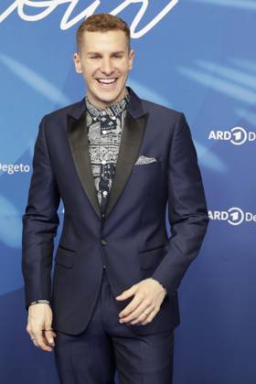 Lucas Sauer, at the ARD BLUE HOUR 2026, party for the 76th Berlin International Film Festival, Berlinale, at the Telegraphenamt in Berlin, red carpet,