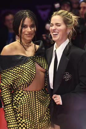 Zazie Beetz and Haley Lu Richardson at the photocall for the feature film Good Luck, Have Fun, Don t Die at the Berlinale 2026 76 Berlin International Film Festival on the Red Carpet of the Berlinale Palast Berlin, 13 02 2026 Foto:xC.xNiehausx xFuturexImagex fun_6244