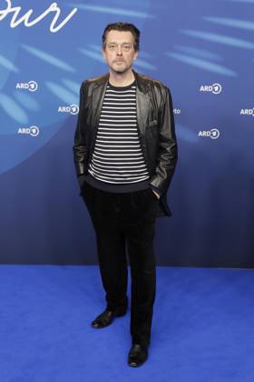 Hary Prinz, at the ARD BLUE HOUR 2026, party for the 76th Berlin International Film Festival, Berlinale, at the Telegraphenamt in Berlin, red carpet,