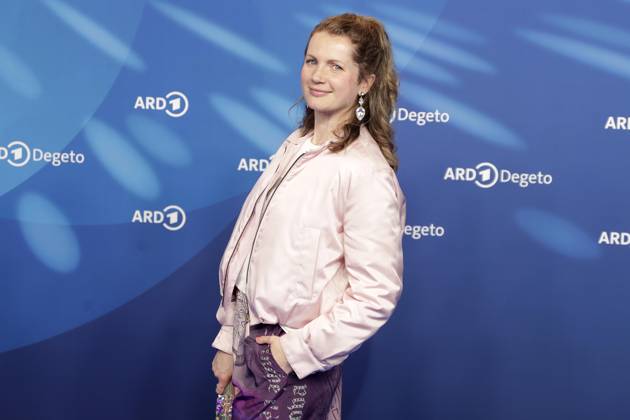 Cornelia Groeschel, at the ARD BLUE HOUR 2026, Party for the 76th Berlin International Film Festival, Berlinale, at the Telegraphenamt in Berlin, Red Carpet,