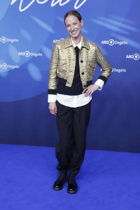 Lisa Bitter, at the ARD BLUE HOUR 2026, Party for the 76th Berlin International Film Festival, Berlinale, at the Telegraphenamt in Berlin, Red Carpet,
