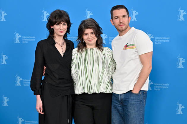 76th Berlin Film Festival Photocall Heysel 85 Violet Braeckman, Teodora Ana Mihai, Matteo Simoni attending the photocall of the movie Heysel 85 during 76th Berlin International Film Festival in Berlin, Germany on 14 February 2026. Photo by Julien Reynaud APS-Medias ABACAPRESS.COM Berlin  Copyright: xReynaudxJulien APS-Medias ABACAx