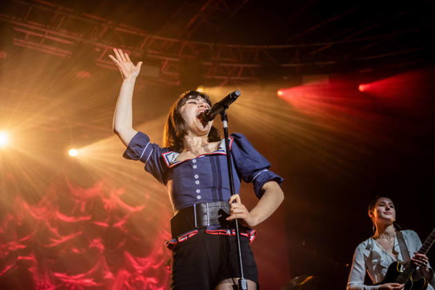Music Concert - The Last Dinner Party Abigail Morris of The Last Dinner Party Milan Fabrique Italy Copyright: xMirkoxFava TSCKx xLiveMediax LPM_2291798