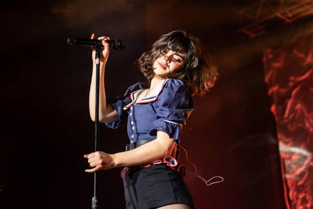 Music Concert - The Last Dinner Party Abigail Morris of The Last Dinner Party Milan Fabrique Italy Copyright: xMirkoxFava TSCKx xLiveMediax LPM_2291809