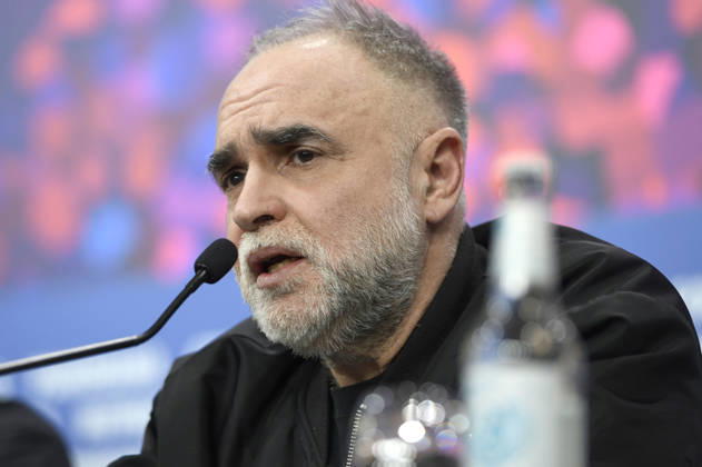 Karim Ainouz at the press conference for the feature film Rosebush Pruning at the Berlinale 2026 76 Berlin International Film Festival at the Hotel Grand Hyatt Berlin, 14 02 2026 Foto:xC.xNiehausx xFuturexImagex pruning_6253